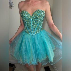 Sherri Hill Dress blue dress